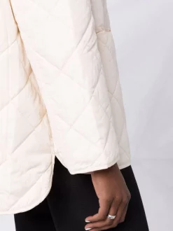 12 STOREEZ IVORY Veste Matelassée à Design Sans Col Femme -12 STOREEZ Soldes Magasin 17446002 36699924 600