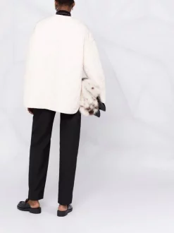 12 STOREEZ IVORY Veste Matelassée à Design Sans Col Femme -12 STOREEZ Soldes Magasin 17446002 36701280 600