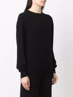 12 STOREEZ Pull En Laine Mélangée à Col Rond Femme -12 STOREEZ Soldes Magasin 17446005 37136884 600