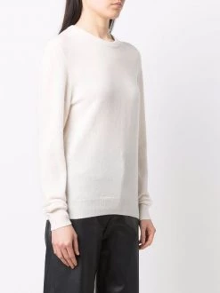 12 STOREEZ Pull En Cachemire à Col Rond IVORY -12 STOREEZ Soldes Magasin 17446009 37138877 600