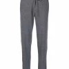 12 STOREEZ Pantalon En Cachemire Dark Grey