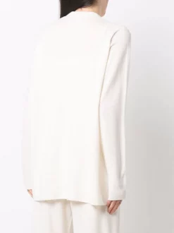 12 STOREEZ IVORY Cardigan Oversize En Cachemire Mélangé Femme -12 STOREEZ Soldes Magasin 17446020 37138492 600