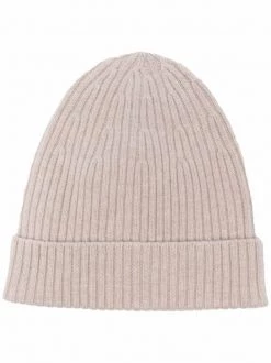 12 STOREEZ Bonnet En Maille Nervurée Femme