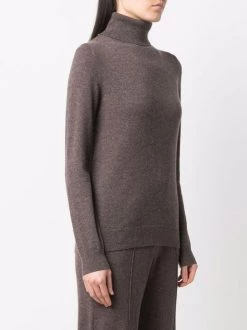 12 STOREEZ Pull En Cachemire à Col Roulé COFFEE -12 STOREEZ Soldes Magasin 17446030 37136936 600