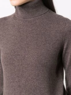 12 STOREEZ Pull En Cachemire à Col Roulé COFFEE -12 STOREEZ Soldes Magasin 17446030 37137840 600