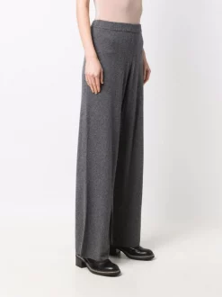 12 STOREEZ Dark Grey Pantalon Ample En Maille Femme -12 STOREEZ Soldes Magasin 17446035 37137835 600