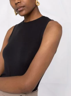 ( Positively Conscious ) 12 STOREEZ Débardeur En Laine Mélangée BLACK -12 STOREEZ Soldes Magasin 17567588 36948523 600