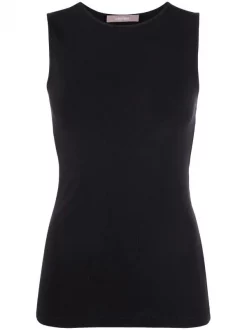 ( Positively Conscious ) 12 STOREEZ Débardeur En Laine Mélangée BLACK