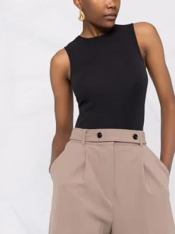 ( Positively Conscious ) 12 STOREEZ Débardeur En Laine Mélangée BLACK -12 STOREEZ Soldes Magasin 17567588 36949055 600