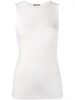 ( Positively Conscious ) 12 STOREEZ Débardeur En Laine Mélangée IVORY