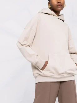 12 STOREEZ LIGHT BEIGE Hoodie à Manches Longues Femme -12 STOREEZ Soldes Magasin 17567931 37002599 600