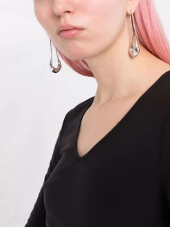 ( Positively Conscious ) 12 STOREEZ T-shirt En Laine Mélangée à Col V BLACK -12 STOREEZ Soldes Magasin 17568039 36948487 600