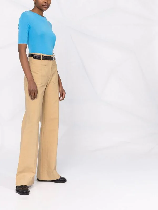 ( Positively Conscious ) 12 STOREEZ T-shirt En Laine Mélangée ELECTRIC BLUE 6 ( Positively Conscious ) 12 STOREEZ T-shirt En Laine Mélangée ELECTRIC BLUE – Image 6