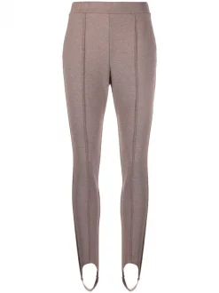 12 STOREEZ COFFEE Legging à Taille Haute Femme