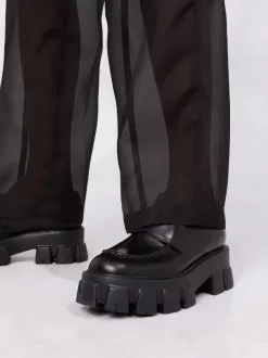 12 STOREEZ BLACK Pantalon à Taille Haute Femme -12 STOREEZ Soldes Magasin 17569552 36993257 600