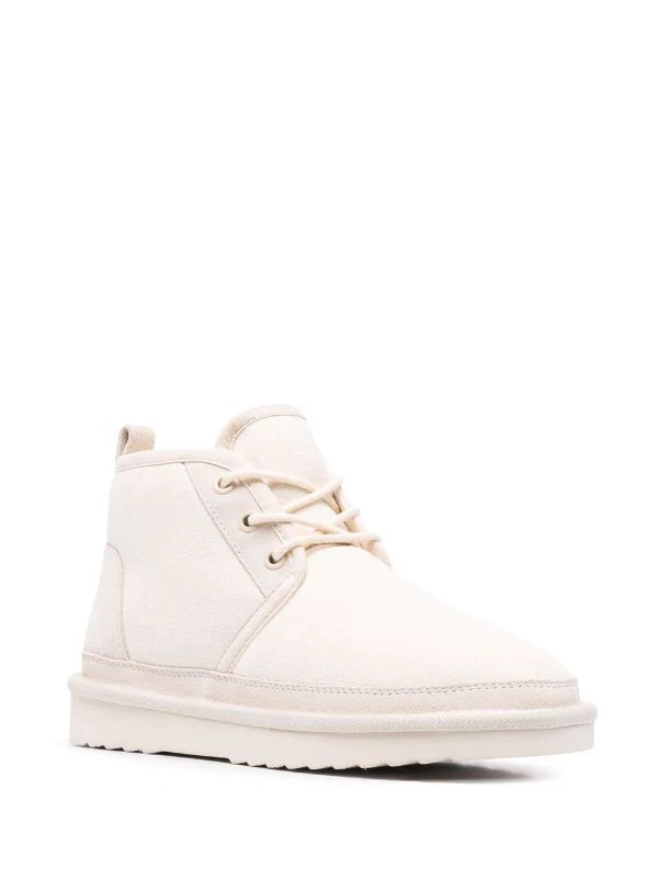 12 STOREEZ IVORY Bottines Lacées à Doublure Lainée Femme 2 12 STOREEZ IVORY Bottines Lacées à Doublure Lainée Femme – Image 2