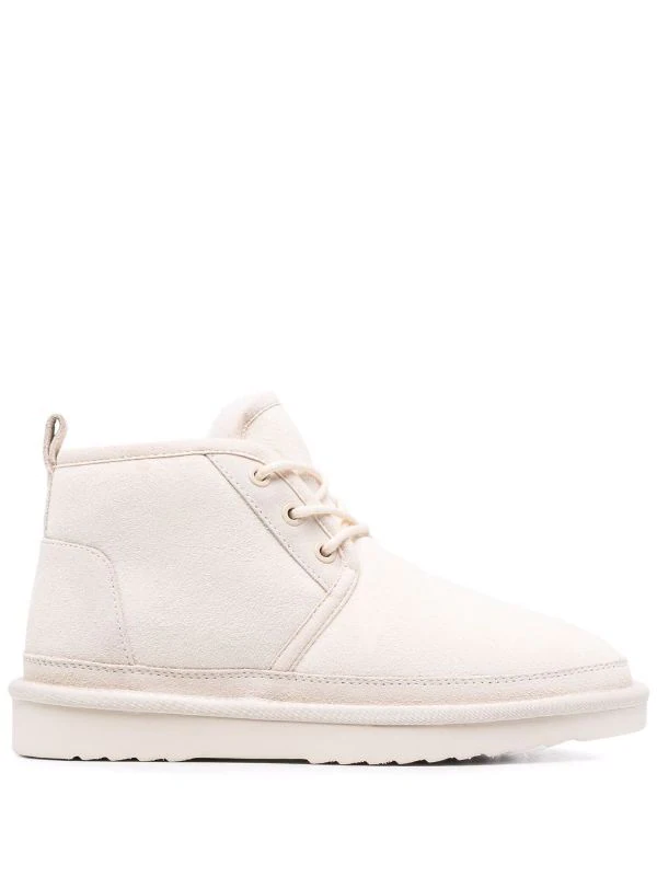 12 STOREEZ IVORY Bottines Lacées à Doublure Lainée Femme 1 12 STOREEZ IVORY Bottines Lacées à Doublure Lainée Femme