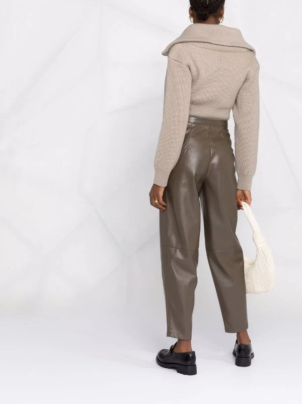 ( Nouvelle Collection ) 12 STOREEZ Pantalon Fuselé Renata En Cuir Artificiel Femme 4 ( Nouvelle Collection ) 12 STOREEZ Pantalon Fuselé Renata En Cuir Artificiel Femme – Image 4