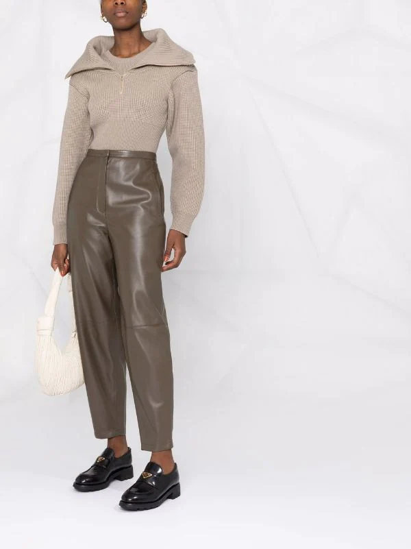 ( Nouvelle Collection ) 12 STOREEZ Pantalon Fuselé Renata En Cuir Artificiel Femme 2 ( Nouvelle Collection ) 12 STOREEZ Pantalon Fuselé Renata En Cuir Artificiel Femme – Image 2