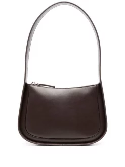 ( Nouvelle Collection ) 12 STOREEZ CHOCOLATE BROWN Sac Porté épaule En Cuir Femme