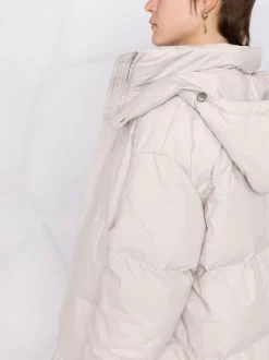 12 STOREEZ LIGHT CREAM Doudoune à Capuche Femme -12 STOREEZ Soldes Magasin 17630660 36882965 600