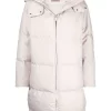 12 STOREEZ LIGHT CREAM Doudoune à Capuche Femme