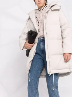 12 STOREEZ LIGHT CREAM Doudoune à Capuche Femme -12 STOREEZ Soldes Magasin 17630660 36883162 600