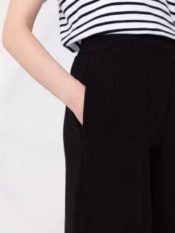 ( Nouvelle Collection ) 12 STOREEZ Pantalon En Coton Mélangé à Taille élastiquée BLACK -12 STOREEZ Soldes Magasin 17630724 38446266 600