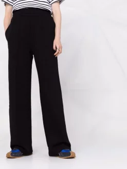 ( Nouvelle Collection ) 12 STOREEZ Pantalon En Coton Mélangé à Taille élastiquée BLACK -12 STOREEZ Soldes Magasin 17630724 38446280 600