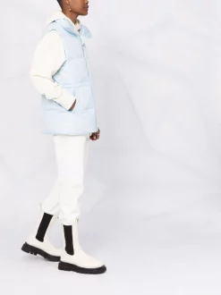 12 STOREEZ Gilet Matelassé à Taille à Lien De Resserrage Femme -12 STOREEZ Soldes Magasin 17632120 36862701 600