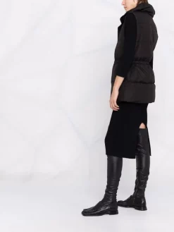 12 STOREEZ Doudoune à Taille à Lien De Resserrage BLACK -12 STOREEZ Soldes Magasin 17632121 36863973 600