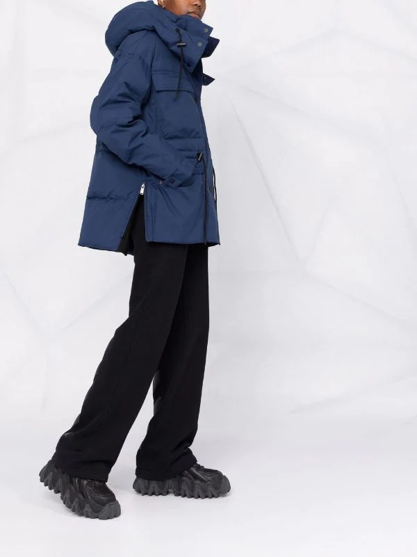 12 STOREEZ Doudoune à Fermeture Zippée NAVY 6 12 STOREEZ Doudoune à Fermeture Zippée NAVY – Image 6