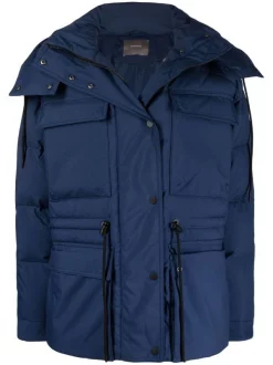 12 STOREEZ Doudoune à Fermeture Zippée NAVY