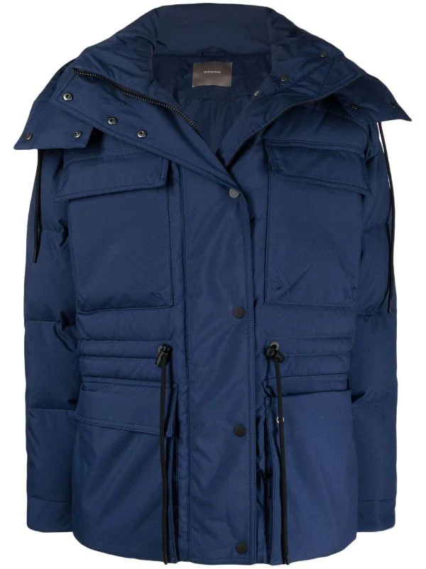 12 STOREEZ Doudoune à Fermeture Zippée NAVY 1 12 STOREEZ Doudoune à Fermeture Zippée NAVY