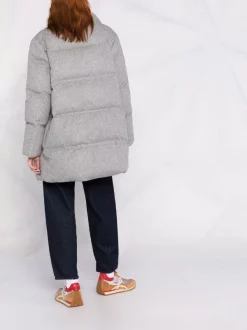 12 STOREEZ Doudoune Oversize En Laine GREY -12 STOREEZ Soldes Magasin 17632125 36862822 600