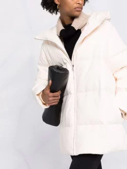 12 STOREEZ Doudoune Oversize à Capuche IVORY -12 STOREEZ Soldes Magasin 17632128 36866374 600