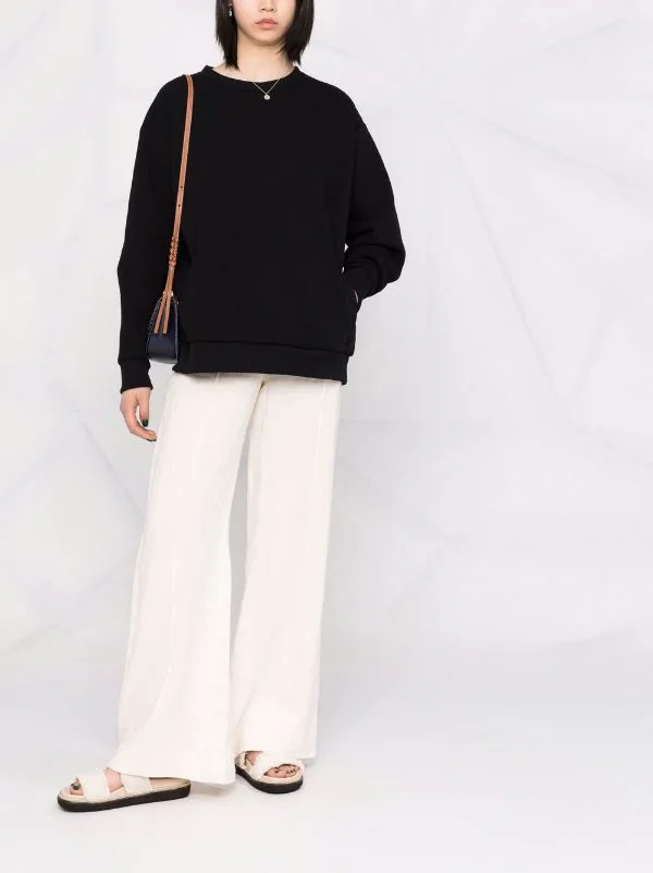 ( Nouvelle Collection ) 12 STOREEZ Sweat à Effet D'épaules Descendues Femme 2 ( Nouvelle Collection ) 12 STOREEZ Sweat à Effet D'épaules Descendues Femme – Image 2