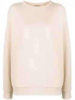 ( Nouvelle Collection ) 12 STOREEZ Sweat En Coton Mélangé à Détails De Poches Femme