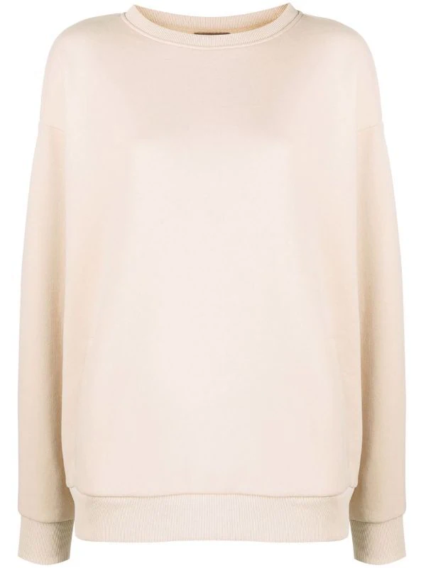 ( Nouvelle Collection ) 12 STOREEZ Sweat En Coton Mélangé à Détails De Poches Femme 1 ( Nouvelle Collection ) 12 STOREEZ Sweat En Coton Mélangé à Détails De Poches Femme