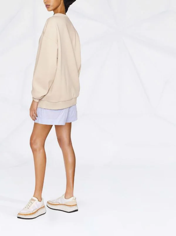 ( Nouvelle Collection ) 12 STOREEZ Sweat En Coton Mélangé à Détails De Poches Femme 3 ( Nouvelle Collection ) 12 STOREEZ Sweat En Coton Mélangé à Détails De Poches Femme – Image 3