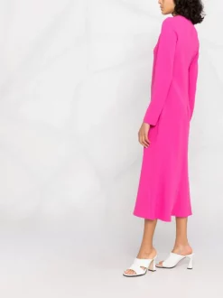 12 STOREEZ Robe Mi-longue à Manches Longues FUCHSIA -12 STOREEZ Soldes Magasin 17652561 d6ca8dac 7101 4cb2 81e7 4814beb0395f 600