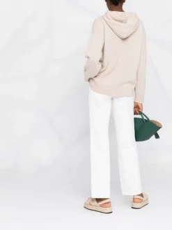 12 STOREEZ LIGHT BEIGE Hoodie En Cachemire Mélangé à Manches Longues Femme -12 STOREEZ Soldes Magasin 17652568 059ea4fa bf38 42f2 8d89 3e405cac7b06 600
