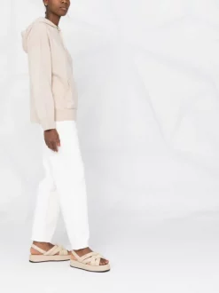 12 STOREEZ LIGHT BEIGE Hoodie En Cachemire Mélangé à Manches Longues Femme -12 STOREEZ Soldes Magasin 17652568 36294ca1 f920 453a b2a9 65b065b43fdb 600