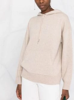 12 STOREEZ LIGHT BEIGE Hoodie En Cachemire Mélangé à Manches Longues Femme -12 STOREEZ Soldes Magasin 17652568 73370c8d 9b96 4138 9f8c 7800645e08a1 600