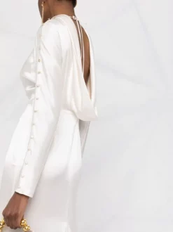 12 STOREEZ Milk Robe En Soie à Manches Boutonnées Femme -12 STOREEZ Soldes Magasin 17652577 9dc6e19d 345f 4a70 9dc4 f40f3c7b22eb 600