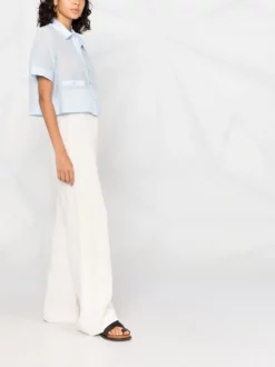 12 STOREEZ Chemise Crop à Boutonnière Devant BLUE -12 STOREEZ Soldes Magasin 17652579 55baa717 a316 4cd4 aa0b b4c195d55c36 600