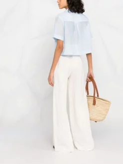 12 STOREEZ Chemise Crop à Boutonnière Devant BLUE -12 STOREEZ Soldes Magasin 17652579 5f930ac3 faf8 4e69 bee5 49c9080a125c 600