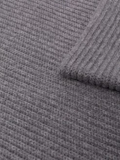 12 STOREEZ GREY écharpe Nervurée En Cachemire Mélangé Femme -12 STOREEZ Soldes Magasin 17652585 38385304 600