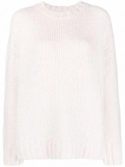 12 STOREEZ Pull Ă Col Rond Femme