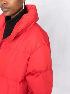 12 STOREEZ Doudoune à Fermeture Zippée RED -12 STOREEZ Soldes Magasin 17653682 37204322 600